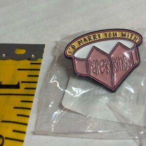 Taylor Swift Unofficial Enamel Pin New Paper Rings